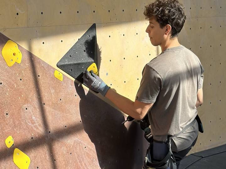 Steile Schrauber Boulderhalle Karlsruhe Steil