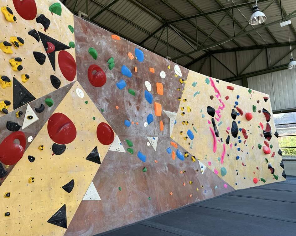 for our setters. But plenty new boulders for you here at Boulderhalle Steil in Karlsruhe.