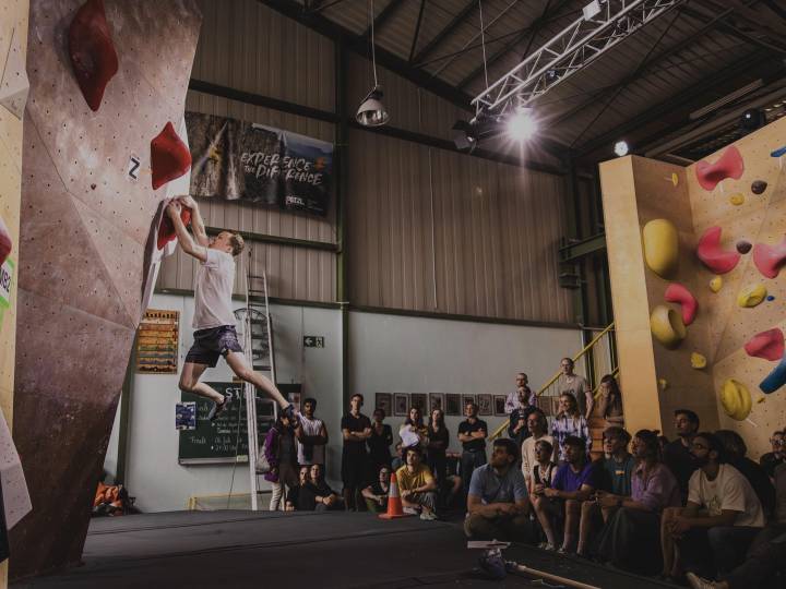 Das ESC Finale in der Boulderhalle Steil in Karlsruhe  war ein voller Erfolg.