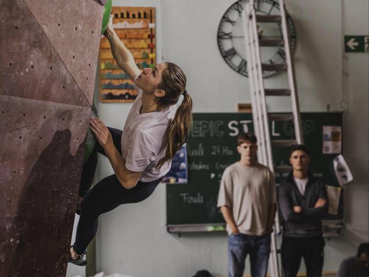 Das ESC Finale in der Boulderhalle Steil in Karlsruhe  war ein voller Erfolg.